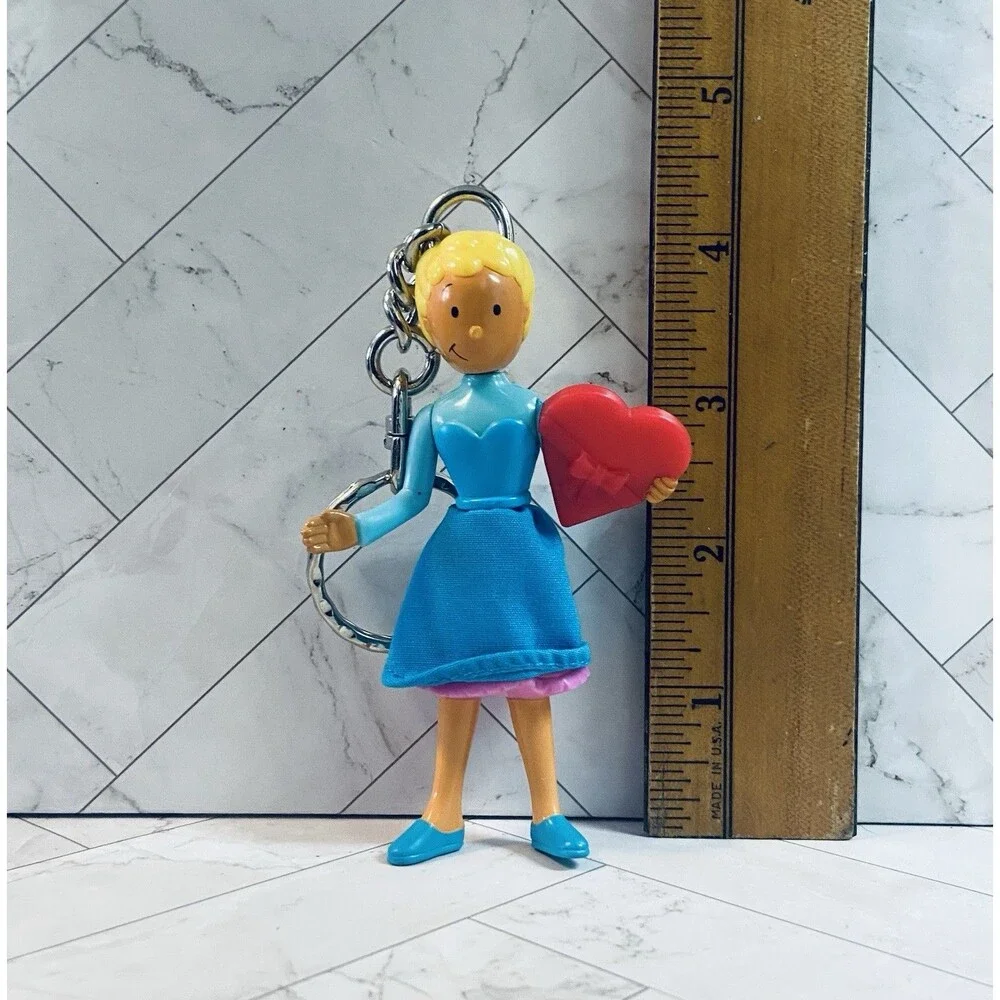 Vintage 1999 McDonald’s Doug's 1st First Movie Patti Mayonnaise Keychain Figure